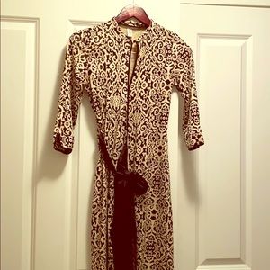 Diane von furstenberg dress 100% silk